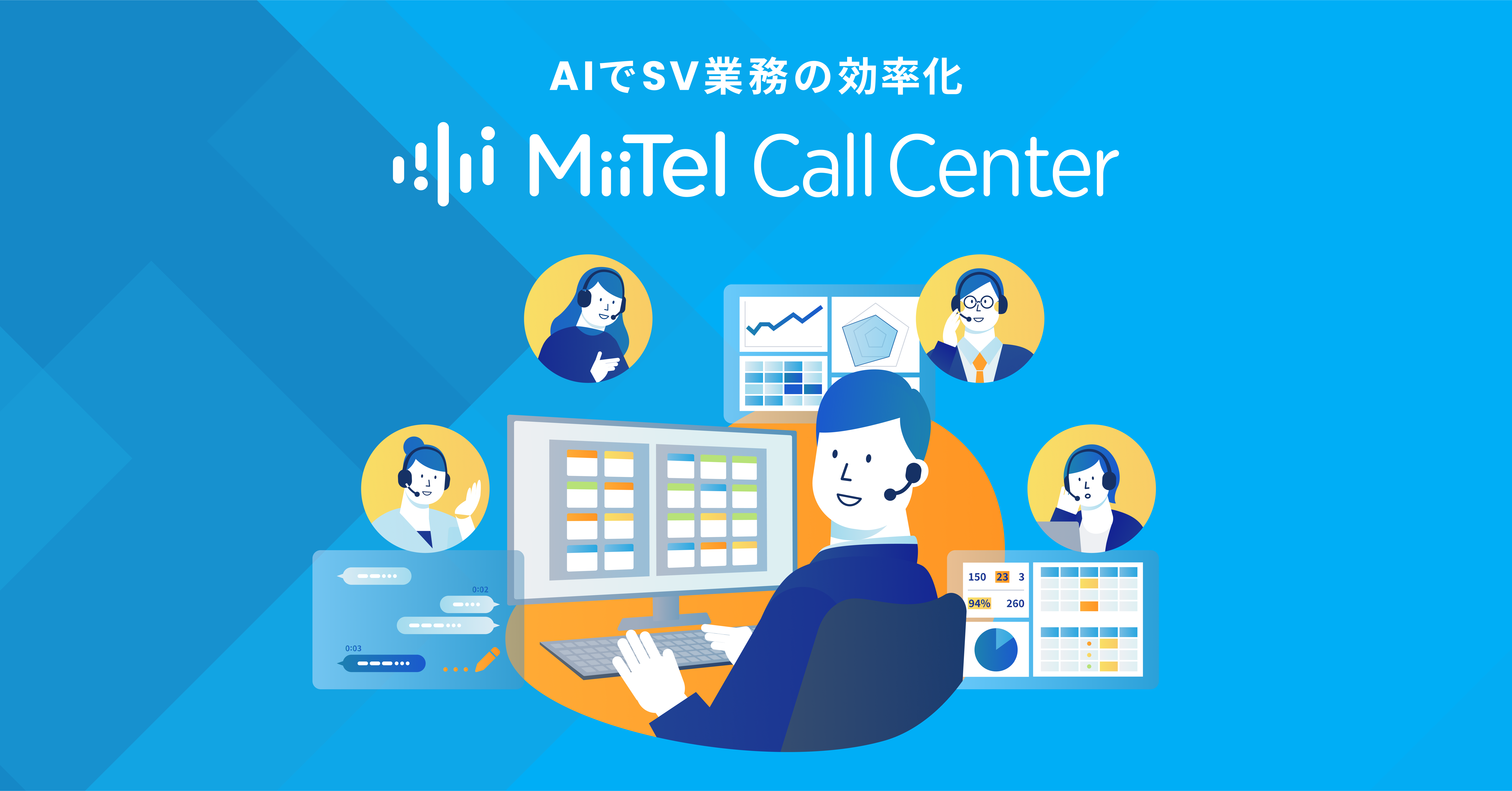 MiiTel Call Center機能拡充